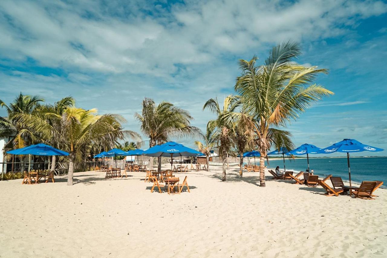 Ap. Peixe Boi Pe Na Areia Com Vista Frontal E Total Para O Mar Barra Grande  Exterior foto