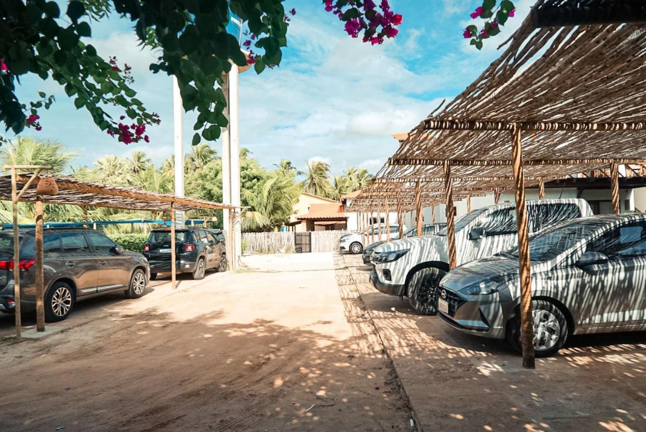 Ap. Peixe Boi Pe Na Areia Com Vista Frontal E Total Para O Mar Barra Grande  Exterior foto